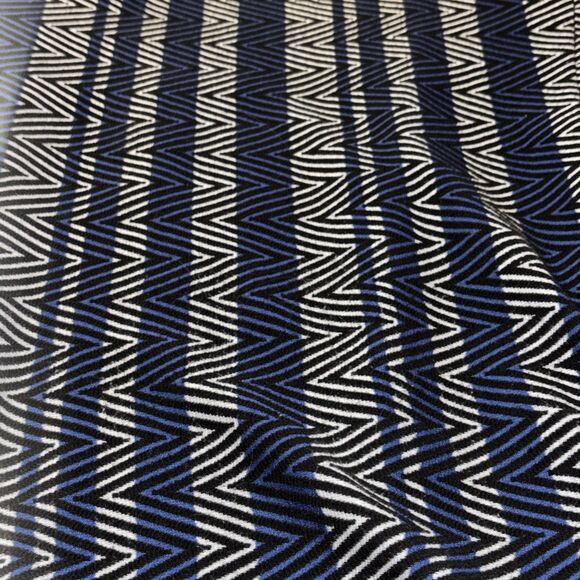 Jones Studio Jacket Long Geometric Print Open Front Dress Coat Blazer Pockets A - Picture 11 of 15